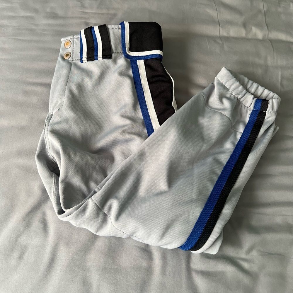 Boombah Womens 30 Grey Polyester‎ Softball Pants